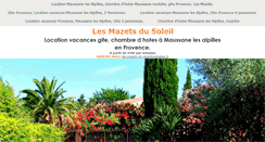 Desktop Screenshot of location-vacances-maussane-alpilles.com