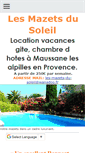 Mobile Screenshot of location-vacances-maussane-alpilles.com
